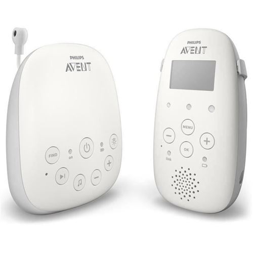 Philips AVENT SCD713/00 Babyphone DECT - Mode Smart ECO, Ecran LCD