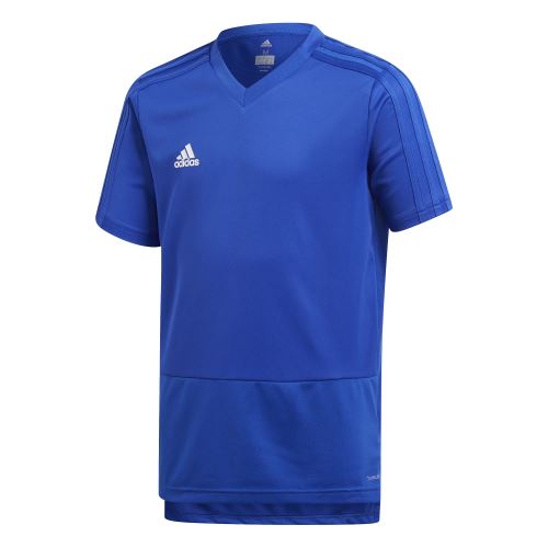 Maillot d'entraînement junior adidas Condivo 18 Bleu 13/14 ans