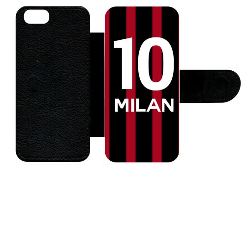 Etui À Rabat Apple Iphone Se Equipe Maillot Milan