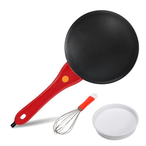 Crêpière Proline Insma 600W rouge antiadhésive