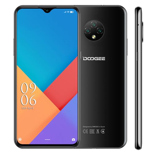 Smartphone DOOGEE X95 Pro 6.52 Écran 4Go/32Go Caméras 13MP GPS - Noir