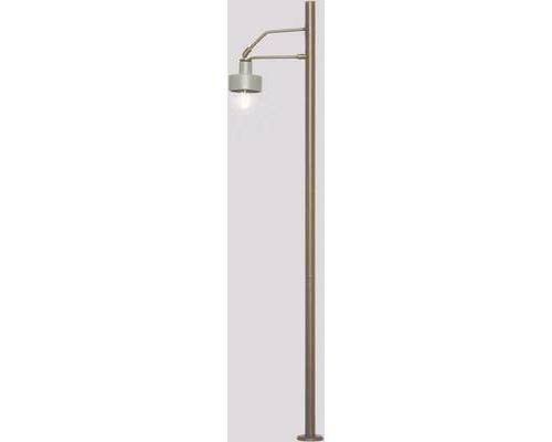 Réverbère sur mât en bois simple Viessmann 6065 modèle fini H0