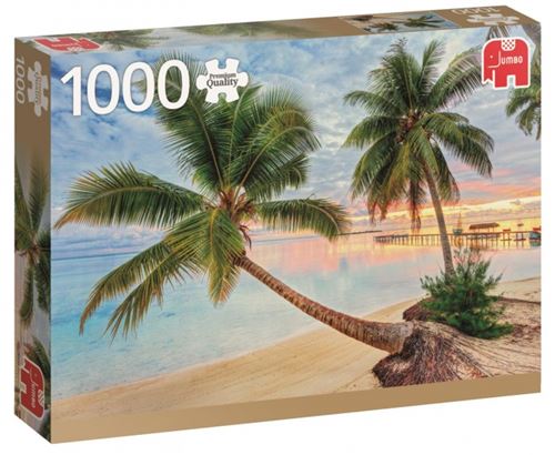 Puzzle 1000 Pièces : Polynésie Française, Jumbo