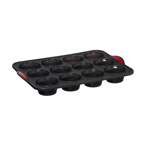 moule à pâtisserie plaque 12 muffins silicone luxe - jja 135283