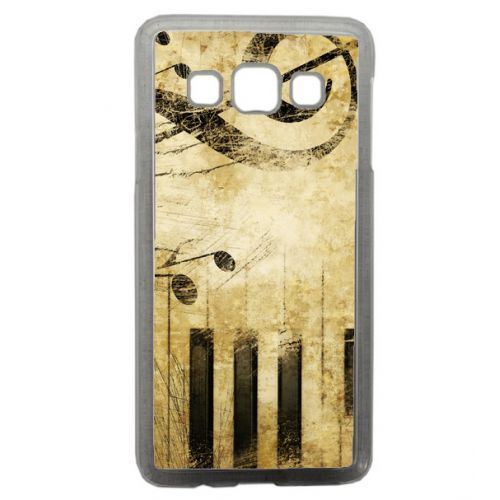 Coque Piano Note Musique Compatible Samsung Galaxy A3 Transparent