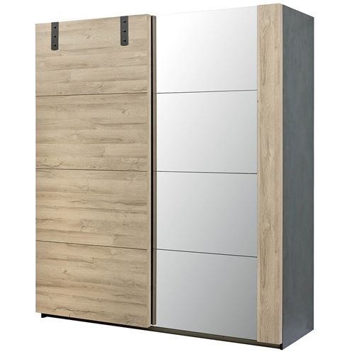 ELEOS - Armoire 2 Portes Coulissantes 188cm - Altobuy