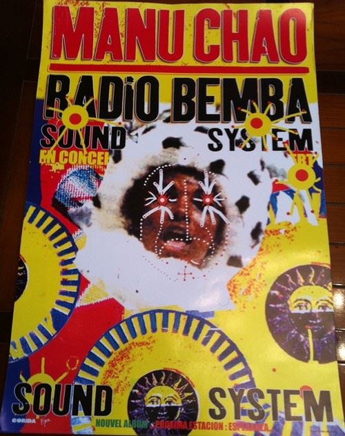 Manu Chao - 40x60 cm - AFFICHE / POSTER