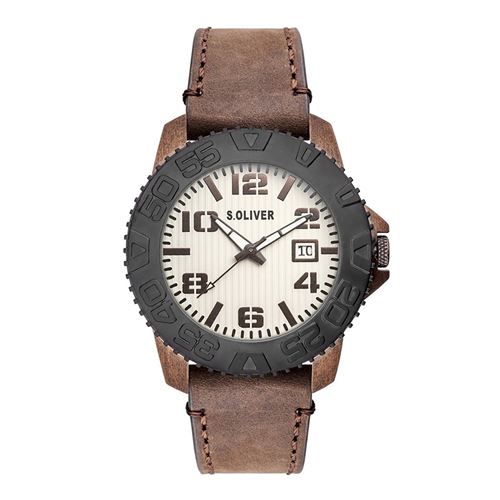 s.Oliver SO-15154-LQR Mens Montre