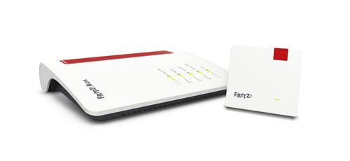 Point d'Accès Répéteur Fritz! Box 7530 + Repeater 1200 Blanc