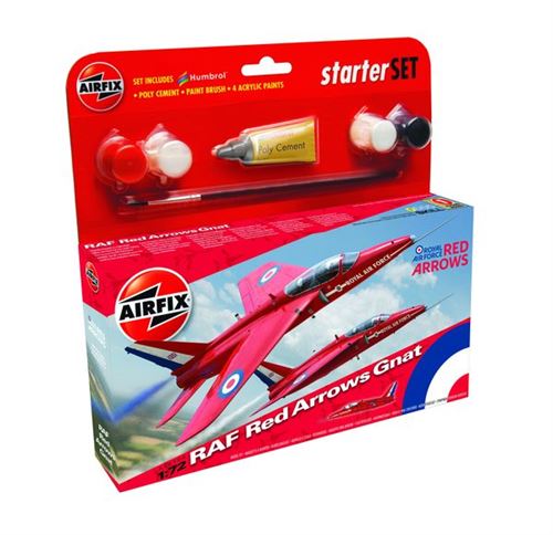 Red Arrow Gnat - 1:72e - Airfix