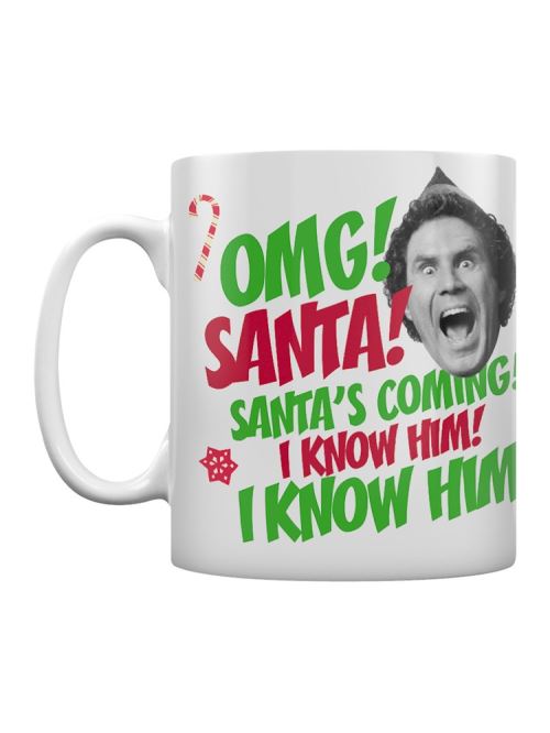 Elf Tasse OMG Santa blanc