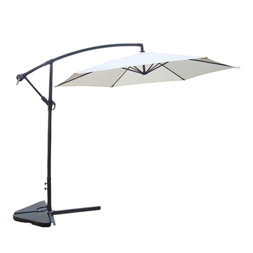 Porticcio écru : Parasol déporté Ø 300cm