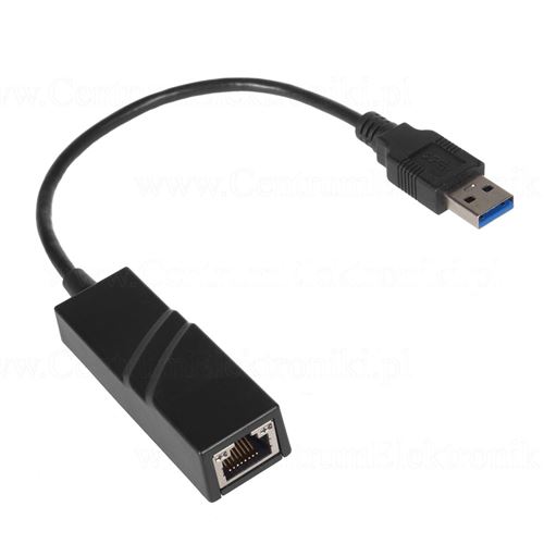 Adaptateur USB 3.0 RJ45 Ethernet 10/100/1000 Mbps Maclean MCTV-581