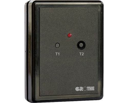 Grothe Noir 43380 Carillon Sans Fil Récepteur