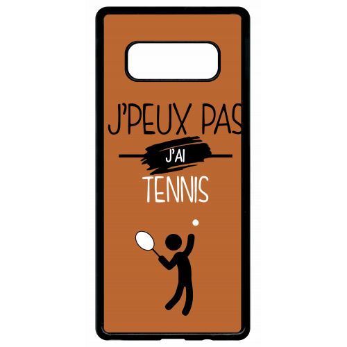 Coque samsung galaxy note 8 j peux pas j ai tennis 8