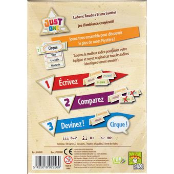 Just One - jeu cooperatif