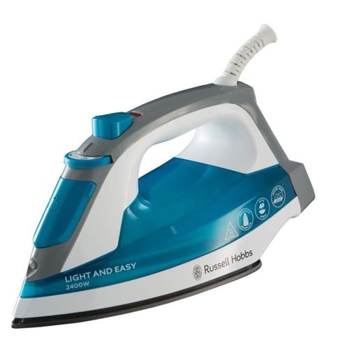 Russell hobbs 23590-56 light & easy fers à repasser semelle antiadhésive bleu 2400 w