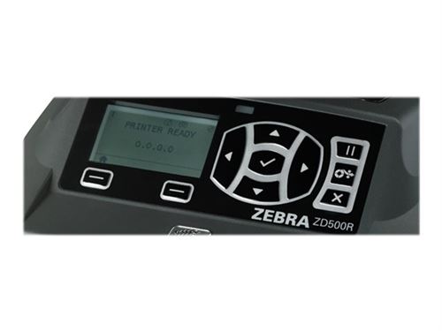 Zebra ZD500R - Imprimante d'étiquettes - thermique direct/transfert thermique - Rouleau (10,8 cm) - 203 dpi - jusqu'à 152 mm/sec - parallèle, USB, LAN, série
