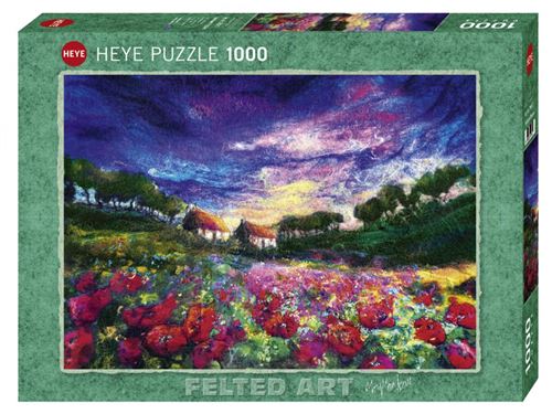 Heye - PUZZLE 1000P SUNDOWN POPPIES HEYE -