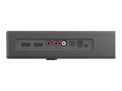 Sharp HT-SBW420 - Geluidsbalk - 2.1-kanaal - draadloos - Bluetooth, Wi-Fi - 36 Watt - matzwart