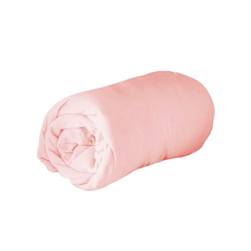Drap housse 2 personnes 160 x 200 cm jersey uni jersy Dragee