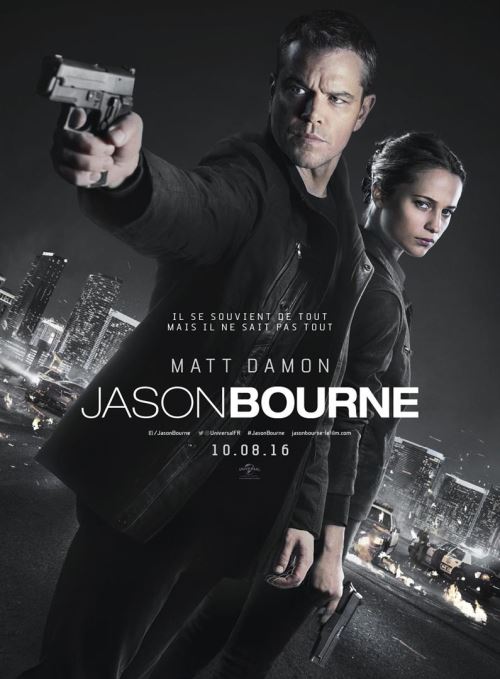 Jason Bourne AFFICHE CINEMA ORIGINALE