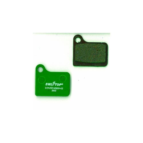 Plaquette frein vtt 35 swisstop adapt. shimano deore hydraulique 555 (pr) organique
