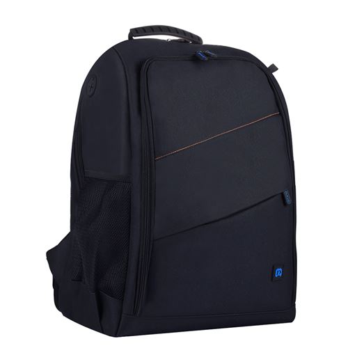 Docooler PULUZ Sac à Dos Double Épaule Anti-Rayures Sac Étanche pour Appareil Photo DSLR, Caméra de Sport, Trépied et Accessoires de Photographie Noir