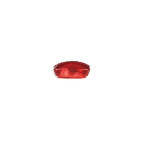 Feu arriere 50 a boite adaptable derbi 50 senda 1995+2001-peugeot 50 xp6 Rouge