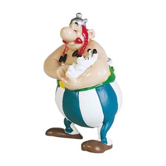 Figurine Résine 21cm - Obélix Assis - Parc Asterix 2002 | eBay