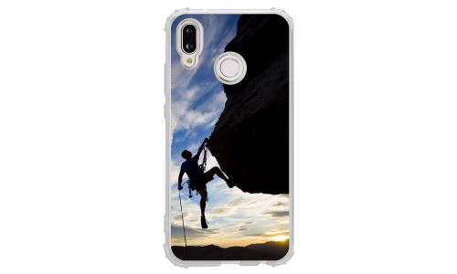 Coque souple pour Huawei P20 Lite avec impression Motifs escalade 2