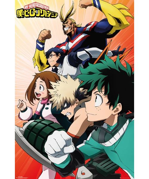 MY HERO ACADEMIA - Heroes - 61x91,5 cm - AFFICHE / POSTER