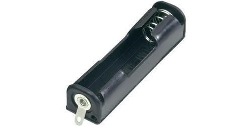 Support pile 1x R03 (AAA) Goobay 10879 connexion à souder (L x l x h) 52 x 15 x 12.5 mm