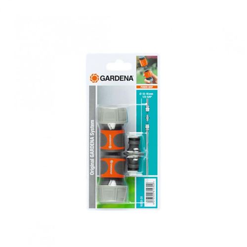 Kit d'arrosage 19 mm 3/4 - 2 raccords - 1 connecteur GARDENA - 18284-26