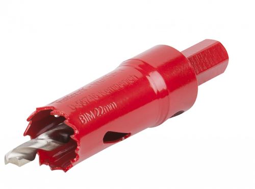 Scie cloche bois/plastique/m&eacute;tal/pl&acirc;tre wolfcraft diam.25mm