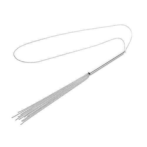 BIJOUX INDISCRETS Magnifique - Collier Erotique et Fouet, Argent