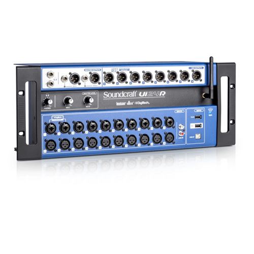 Soundcraft UI24R - Console numérique 24 voies, pré-ampli Studer