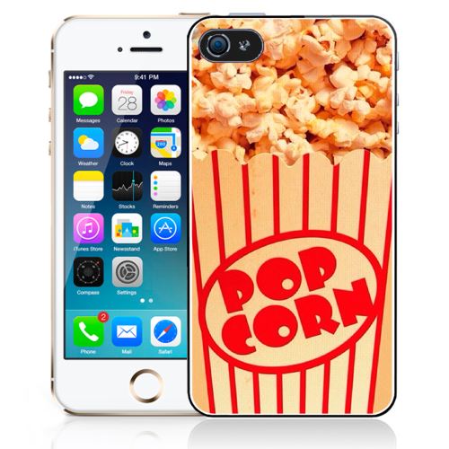 Coque pour iPhone 5C pop corn