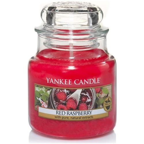 Yankee Candle bougie moyenne jarre, « Framboise rouge »