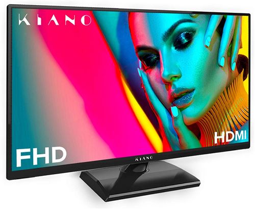 Kiano Slim TV 22 Pouces [55 cm, Full HD], Triple Tuner, DVB-T2, CI, CI+, Classe énergétique A