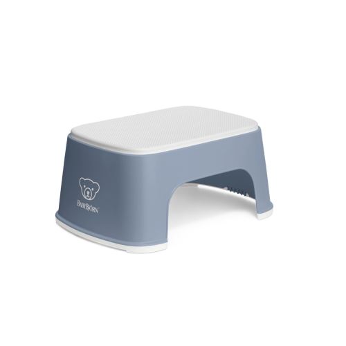 BABYBJORN Marchepied, Bleu profond/Blanc