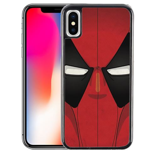 Coque pour iPhone XS deadpool masque