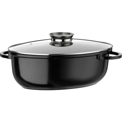 Gsw Cocotte Revetement Greblon A Induction Avec Maniques - 10 L