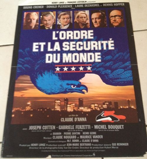 L'Ordre et La Sécurité du Monde AFFICHE CINEMA ORIGINALE