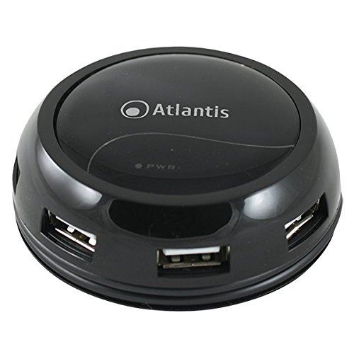 Atlantis Land P014-GH902-B 480Mbit/s Noir hub & concentrateur - hubs & concentrateurs (480 Mbit/s, Noir, USB 2.0 /USB 1.1, USB)