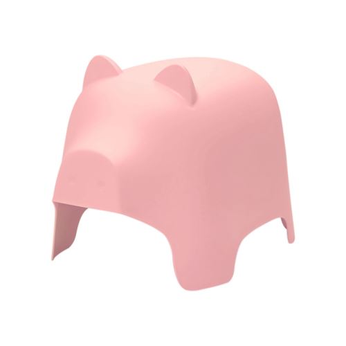 SoBuy® KMB14-P Tabouret Enfant Design Pouf pour Enfant Tabouret de Siège Chaise pour Enfants Siège Garçons et Filles Cochonnet Rose