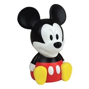 Mickey Veilleuse 3d - Rouge, Noir Et Blanc