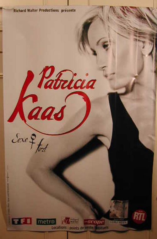 Kaas Patricia - 80x120 cm - AFFICHE / POSTER