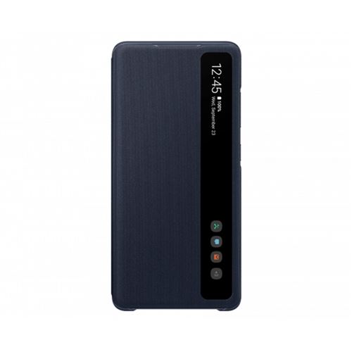 Custodia Clear View Samsung EF-ZG780CNEGEE Per Galaxy S20 FE G780 Blue Navy
