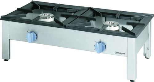  R&eacute;chaud Professionnel &agrave;&nbsp; Gaz 2 Br&agrave;&raquo;leurs 18 kW - G20 - Stalgast